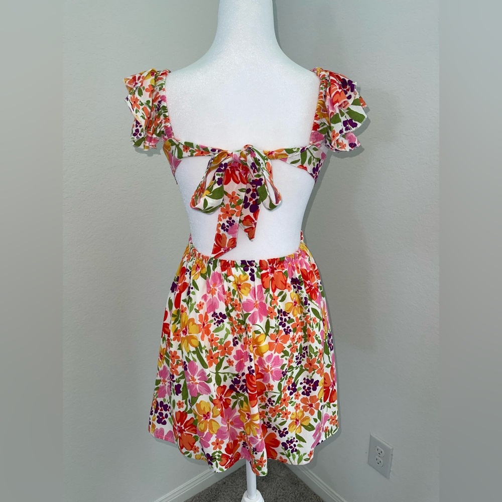 Isabelle’s Cabinet cut out mini dress